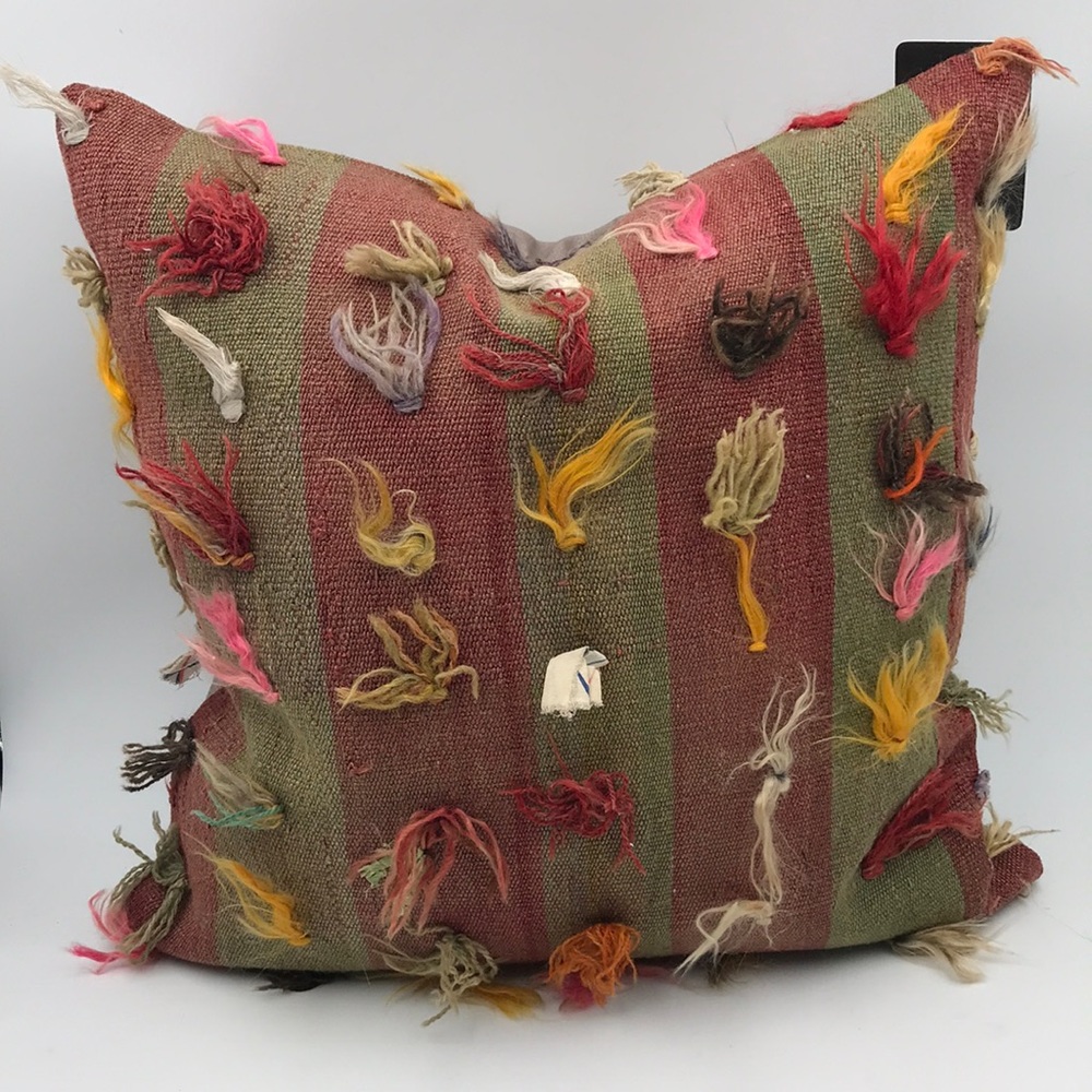Loloi One Of A Kind Turkish Kilim Rug Pillow Cushion Cover